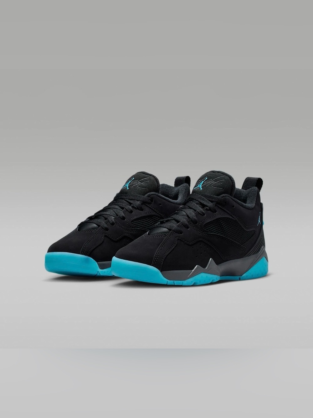 Air Jordan MVP 92 Big Kids' Shoes (Black/Anthracite/Gamma Blue)